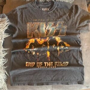 Kiss End of the Road Tour T shirt